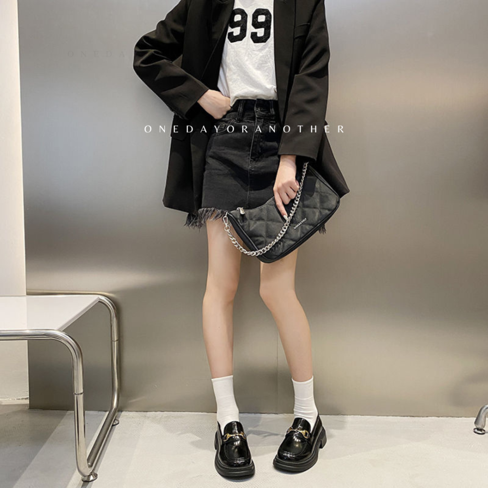 大尺碼36-42 粗跟小皮鞋 皮鞋 厚底鞋 大粗跟厚底 休閒鞋 方頭紳士鞋 復古英倫風 牛津鞋 上班鞋 包鞋 D319-細節圖6