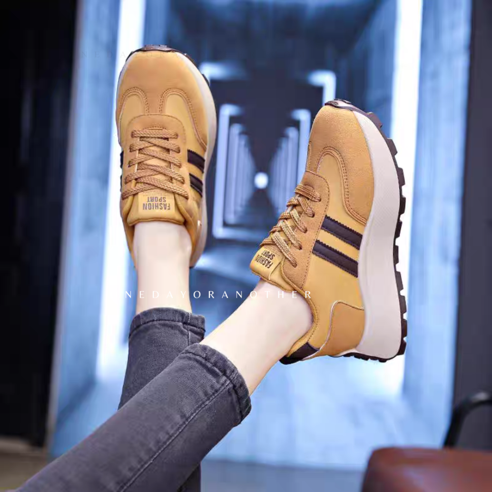 阿甘鞋 休閒鞋 運動鞋 老爹鞋 百搭時尚跑步運動鞋 ins韩版女潮休閒鞋 厚底透氣鞋 D9282-細節圖8