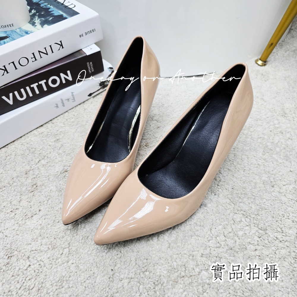 現貨大尺碼尖頭高跟鞋 細跟高跟鞋 高跟涼鞋 婚鞋 黑色高跟鞋 淺口高跟鞋 性感顯瘦夜店鞋 新娘鞋 職場OL 5905-規格圖11