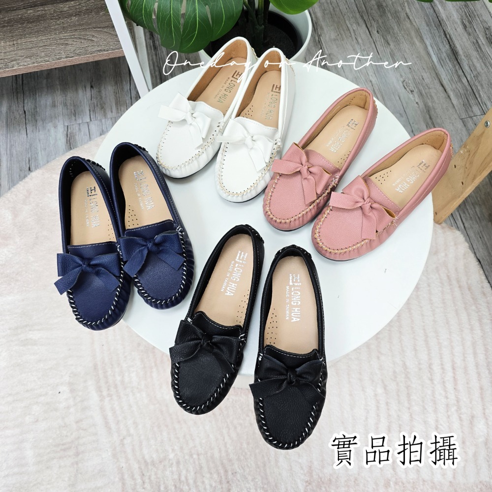 真皮鞋墊♥️台灣手工鞋 蝴蝶結娃娃鞋 平底鞋 小白鞋 娃娃鞋 豆豆鞋 懶人鞋 平底豆豆鞋 包鞋 休閒鞋 上班族 2332-細節圖4