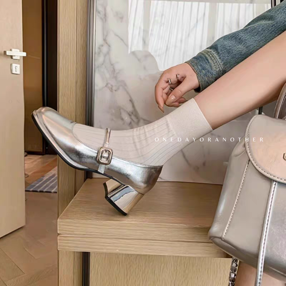 復古方頭瑪莉珍鞋 超美鏡面粗跟 低跟娃娃鞋 小皮鞋 亮皮 漆皮 粗跟高跟 娃娃鞋 皮鞋 低跟鞋 樂福鞋 英倫鞋 J65-細節圖3