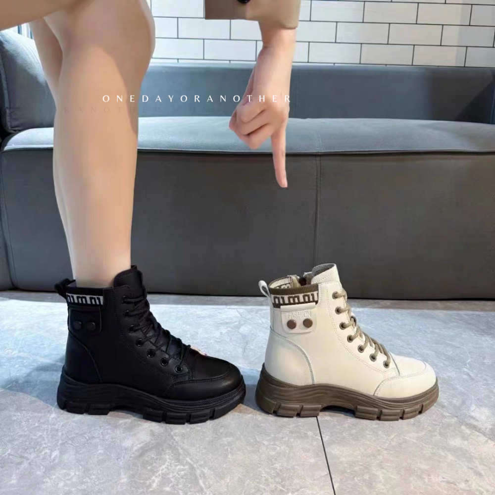 拼色休閒厚底鞋 小白鞋 厚底 增高老爹鞋 休閒鞋 增高鞋 球鞋 套腳 懶人鞋 百搭 防潑水 鬆糕鞋 BB21-細節圖3