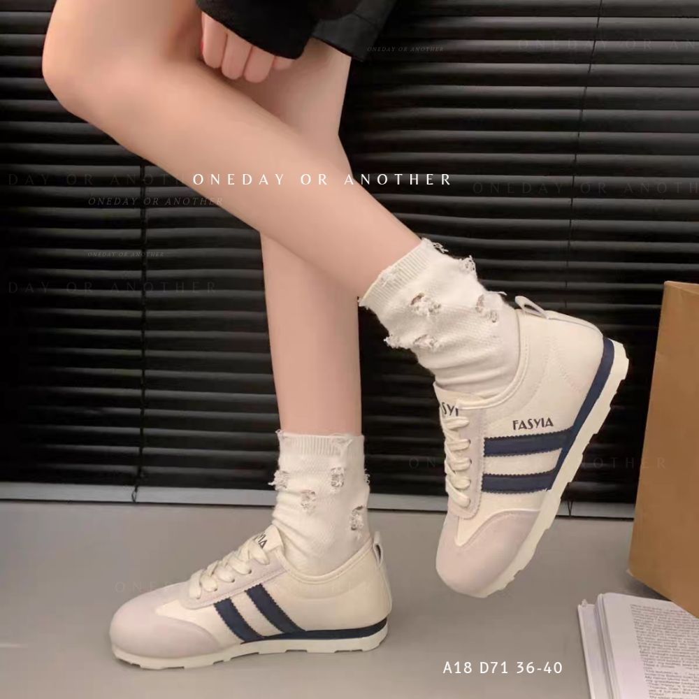 復古拼接綁帶休閒鞋 軟皮革透氣 皮革小白鞋 好走好穿 綁帶鞋 輕量鞋 平底鞋 學生鞋 休閒鞋 德訓鞋 白鞋 懶人鞋D71-細節圖2