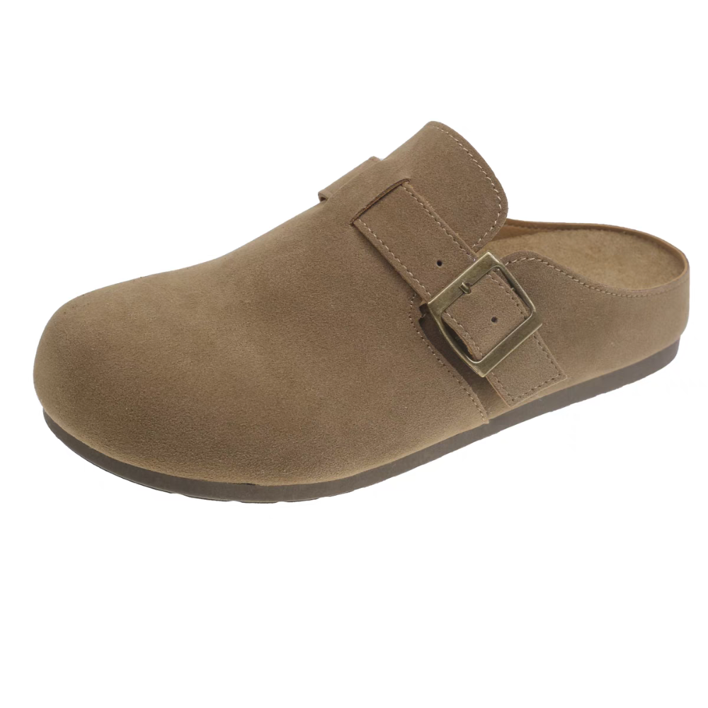 大尺碼42 經典款勃肯鞋 半拖 拖鞋 前包後空 懶人拖 穆勒鞋 包頭鞋 半包鞋 懶人鞋 半拖 布希 包頭拖鞋 G7948-規格圖9