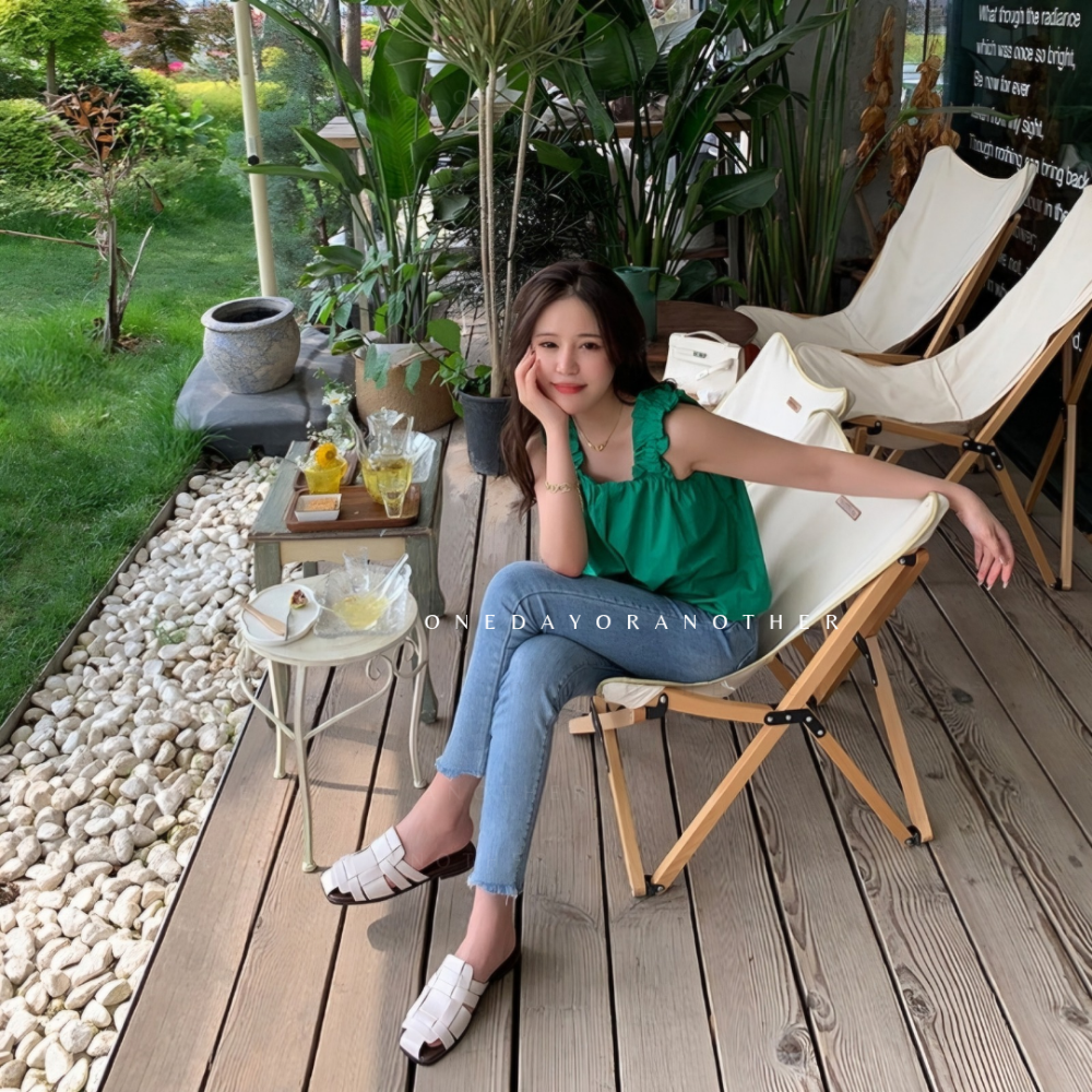 質感編織穆勒鞋 包頭平底鞋 百搭懶人必備 穆勒鞋 編織拖鞋 羅馬涼鞋 平底鞋 拖鞋 涼鞋 半拖鞋 懶人鞋 女鞋X6567-細節圖6