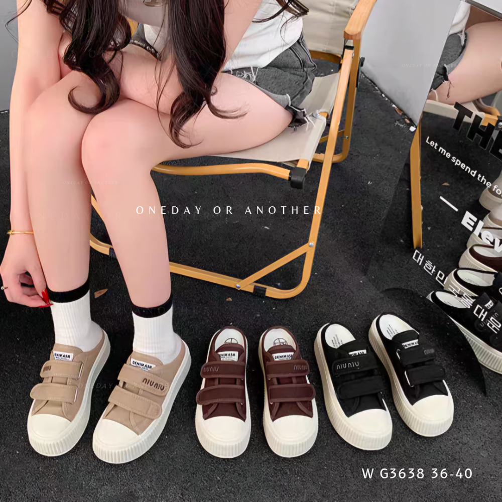 c值超高 超軟餅乾鞋 餅乾鞋 帆布餅乾鞋 韓國餅乾鞋 帆布穆勒鞋 韓國網紅 餅乾拖鞋 帆布懶人鞋 厚底鞋 百搭G3638-細節圖2