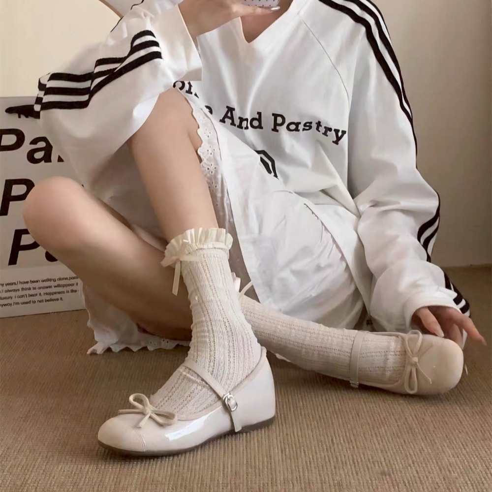 瑪莉珍鞋 娃娃鞋 增高鞋 女鞋 平底鞋 軟底鞋 約會鞋 學生鞋 小皮鞋 復古鞋 百搭鞋 韓系鞋 軟皮鞋 蝴蝶結鞋266B-細節圖7