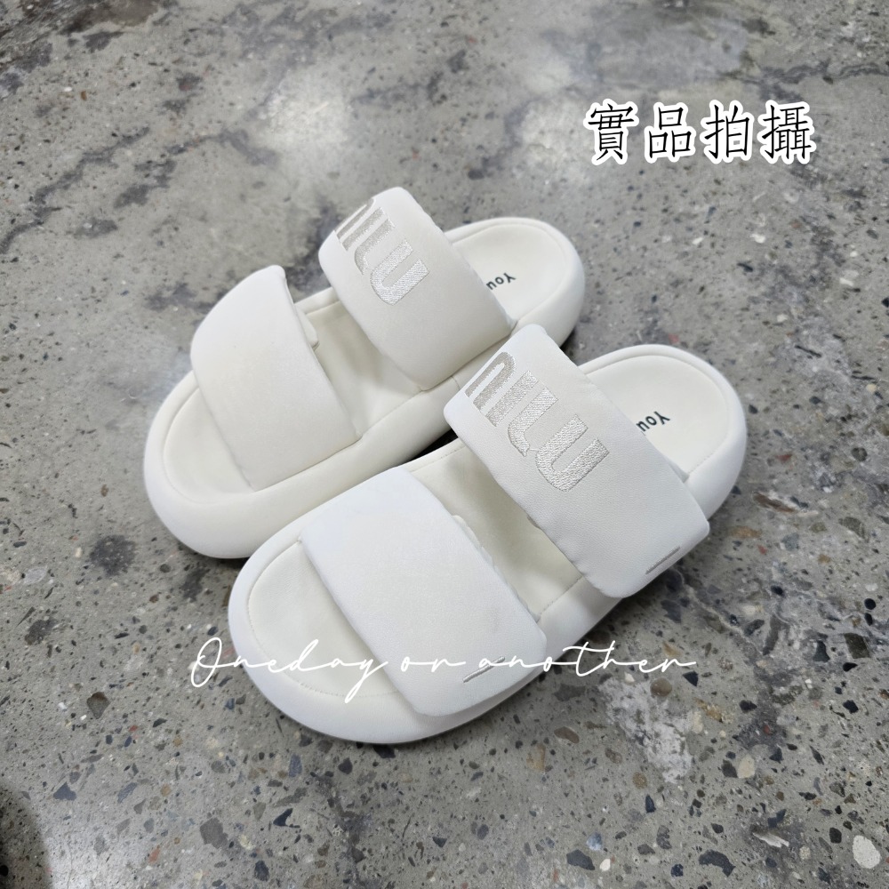 魔鬼氈厚底拖鞋 雙帶懶人涼鞋 韓版百搭休閒女鞋 軟底防滑增高 顯瘦外出居家沙灘拖鞋 時尚舒適必備 25519-規格圖10