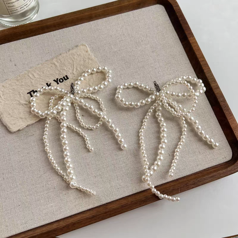 韓國蝴蝶結珍珠鞋扣裝飾 珍珠鞋扣 diy蝴蝶結球鞋扣 包包掛飾 配件配飾 小香風網紅同款 球鞋裝飾 IG博主時髦精單品-細節圖8