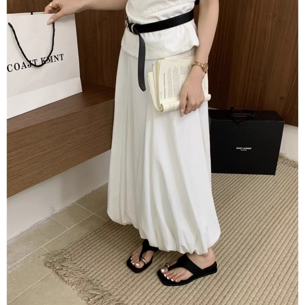 金屬飾扣夾腳拖鞋 方頭設計感涼鞋 韓版百搭懶人女鞋 個性極簡風厚底平底鞋 夏季外出必備 G4258-細節圖3