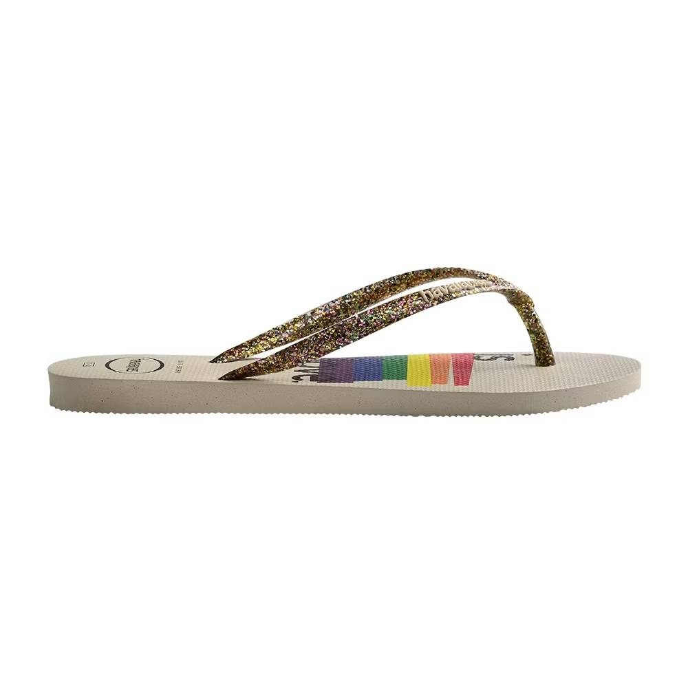 havaianas 拖鞋 人字拖 彩虹拖鞋 愛是愛 限量拖鞋 夏日拖鞋 沙灘拖鞋 情侶拖鞋 4147797-0121U-細節圖4