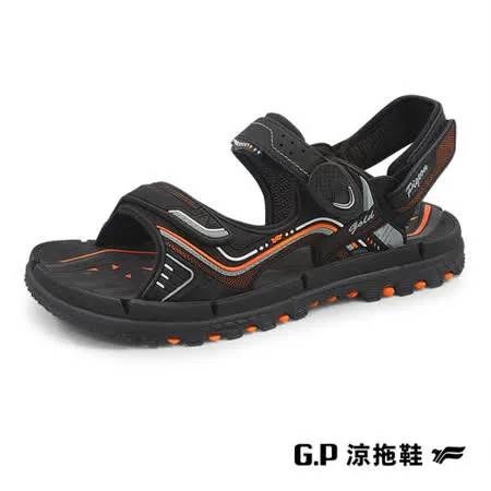 GP涼鞋 男涼鞋 涼拖鞋 運動涼鞋 登山拖鞋 魔鬼氈拖鞋 厚底拖鞋 防滑拖鞋 耐磨拖鞋 抓地拖鞋 戶外拖鞋 G2375-規格圖11