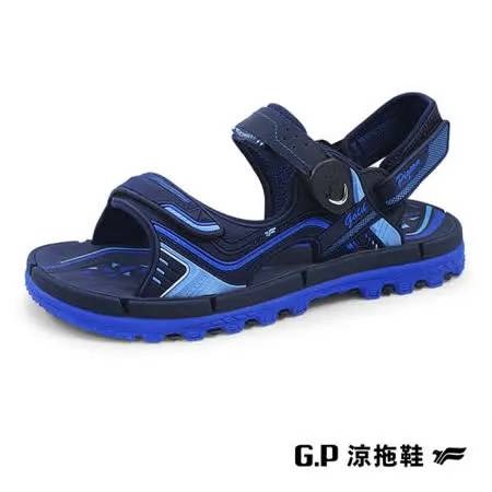 GP涼鞋 男涼鞋 涼拖鞋 運動涼鞋 登山拖鞋 魔鬼氈拖鞋 厚底拖鞋 防滑拖鞋 耐磨拖鞋 抓地拖鞋 戶外拖鞋 G2375-規格圖11
