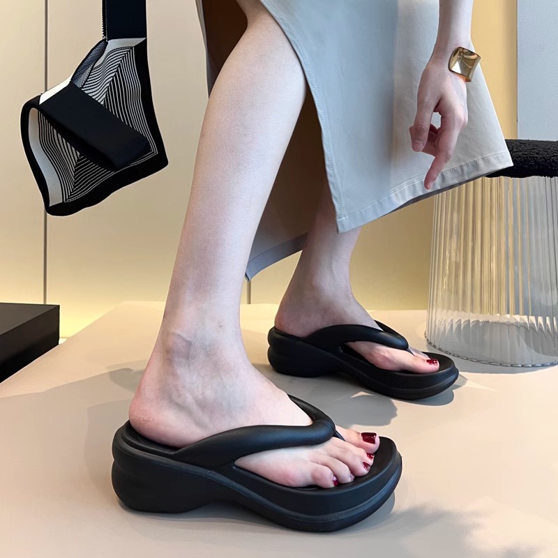 全防水輕量夾腳拖鞋 夾腳拖 拖鞋女外出 人字拖 人字拖鞋 Y字拖 女拖鞋  夾腳涼鞋 拖鞋 涼鞋女 沙灘鞋 QQ1103-細節圖4