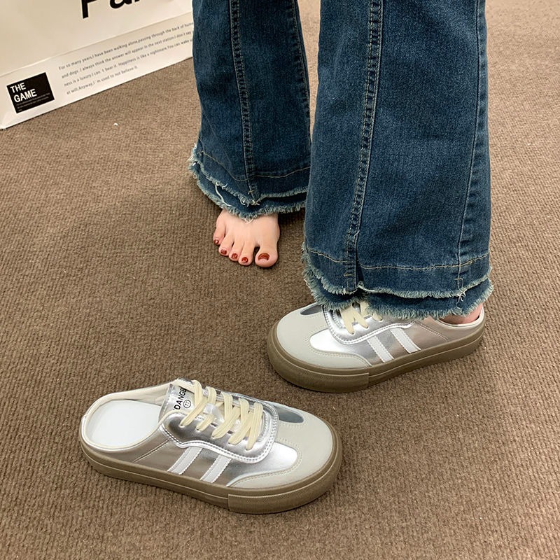 爆款厚底休閒小白鞋 韓系百搭運動鞋 學生必備板鞋 女神增高懶人鞋 夏季透氣休閒鞋 潮流復古球鞋 文青日系百搭鞋 6752-細節圖7