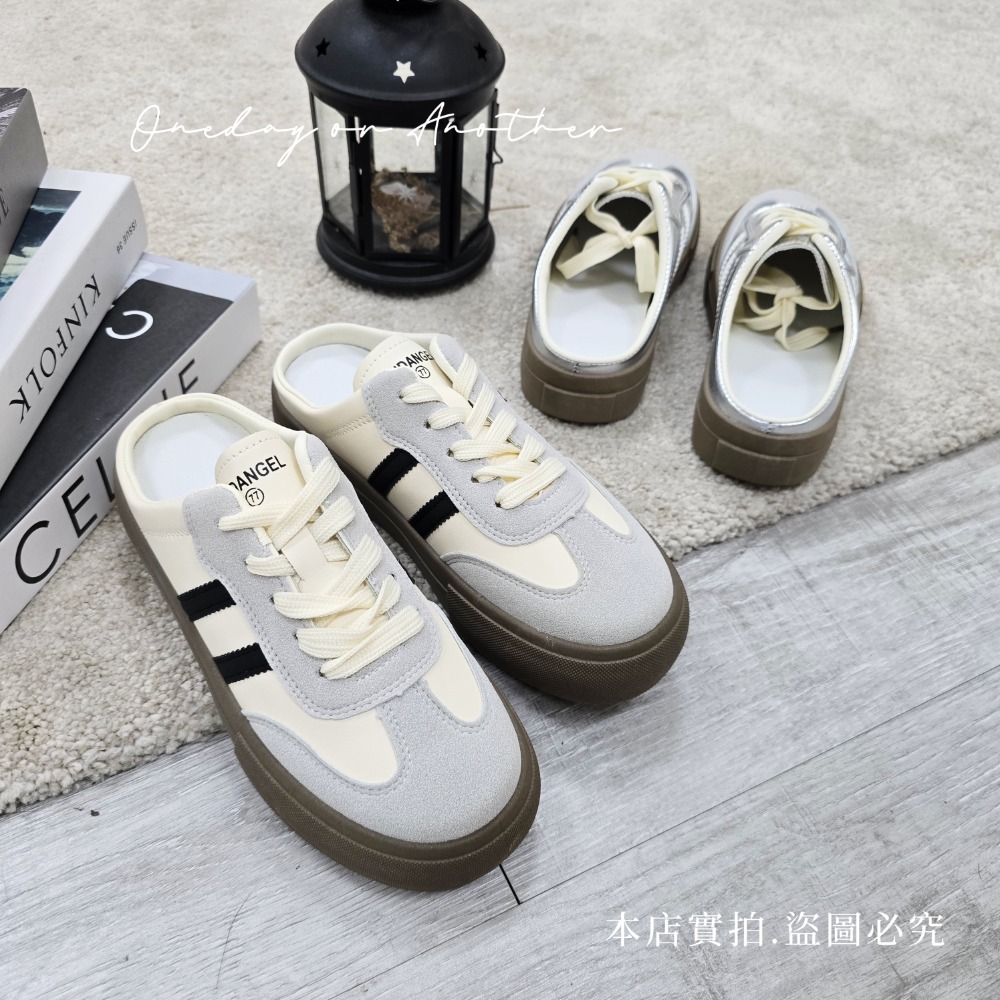 爆款厚底休閒小白鞋 韓系百搭運動鞋 學生必備板鞋 女神增高懶人鞋 夏季透氣休閒鞋 潮流復古球鞋 文青日系百搭鞋 6752-細節圖8