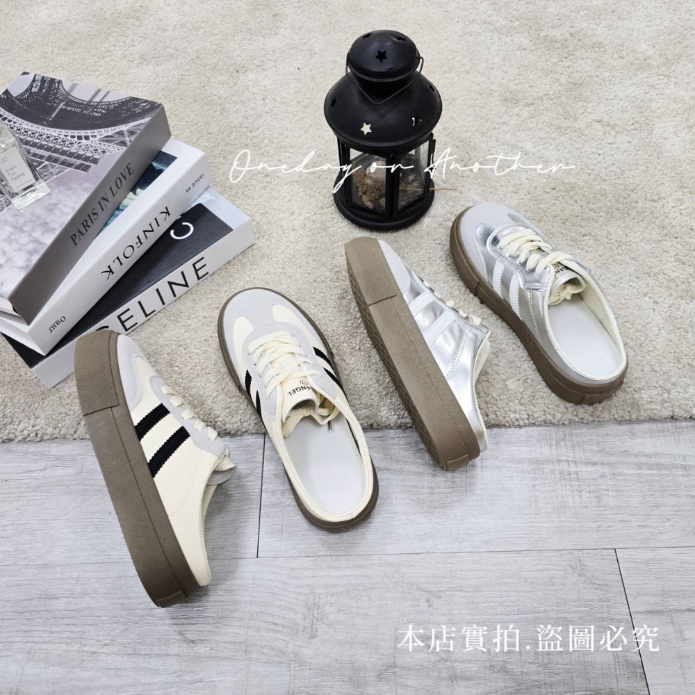 爆款厚底休閒小白鞋 韓系百搭運動鞋 學生必備板鞋 女神增高懶人鞋 夏季透氣休閒鞋 潮流復古球鞋 文青日系百搭鞋 6752-細節圖10