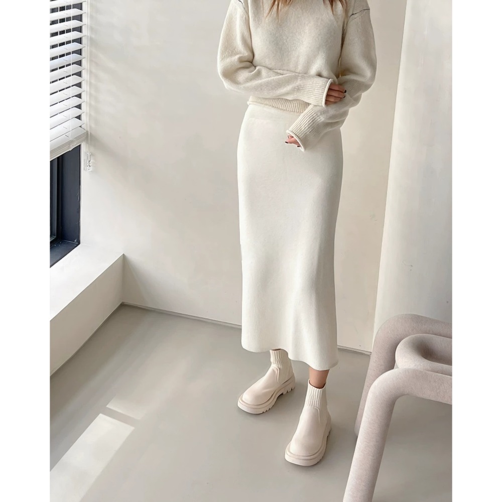 厚底切爾西短靴 馬丁靴 女靴子 增高顯瘦 防滑短筒 彈力襪套靴 切爾西靴 中筒靴 厚底靴 針織襪靴 套腳靴 G2323-細節圖3