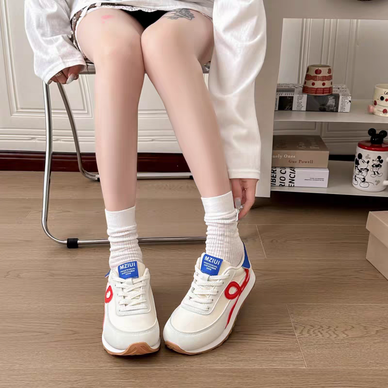 久穿久站輕量 女鞋 運動鞋 跑鞋 布鞋 休閒運動鞋 網面超輕 防滑 輕便透氣 時尚韓版 跑步鞋 跑鞋 運動鞋 G4622-細節圖6