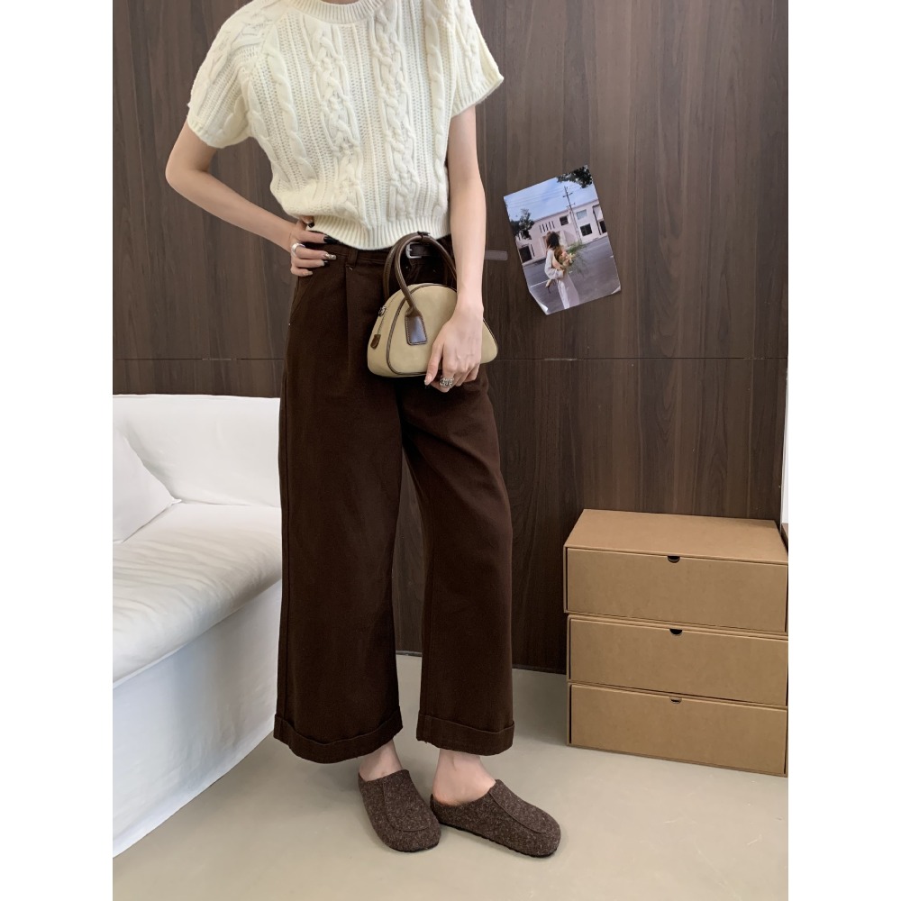 韓國東大門 厚底毛呢半拖鞋 可愛羊羔毛 保暖拖鞋 毛毛拖鞋 居家拖鞋 外穿拖鞋 厚底拖鞋 室內拖鞋 家居拖鞋 G2488-細節圖8