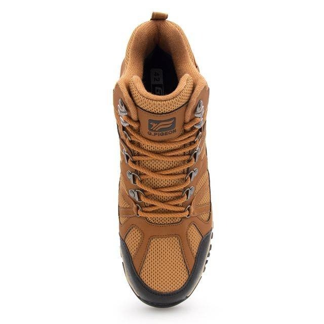 G.P 啟蒙男款高筒防水登山休閒鞋 戶外登山鞋 防水防滑透氣 大碼戶外運動鞋 高幫防水登山爬山踏青鞋男鞋攀岩P8873M-細節圖10