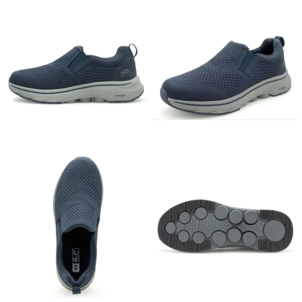 G.P運動休閒鞋 男鞋 女鞋 情侶鞋 輕量透氣套腳鞋 網布鞋 慢跑鞋 散步鞋 防滑鞋 舒適健走鞋 厚底運動鞋P3631M-細節圖7