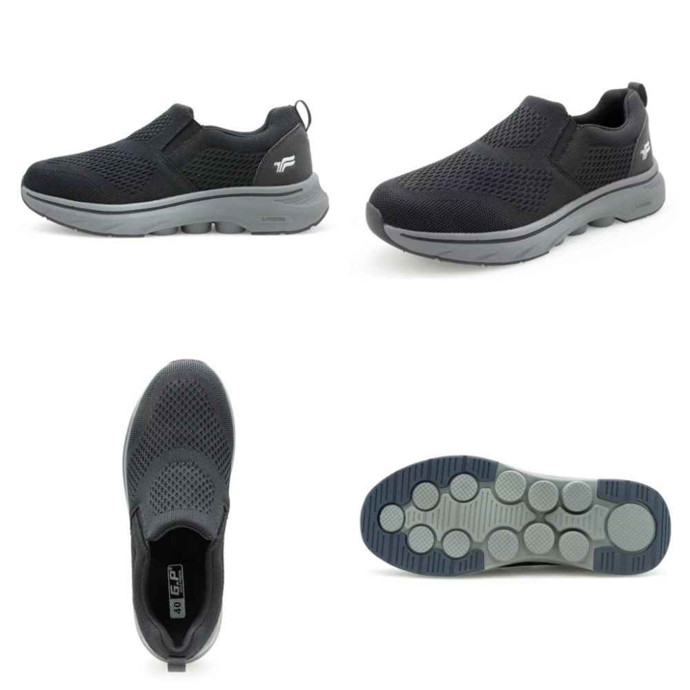 G.P運動休閒鞋 男鞋 女鞋 情侶鞋 輕量透氣套腳鞋 網布鞋 慢跑鞋 散步鞋 防滑鞋 舒適健走鞋 厚底運動鞋P3631M-細節圖8