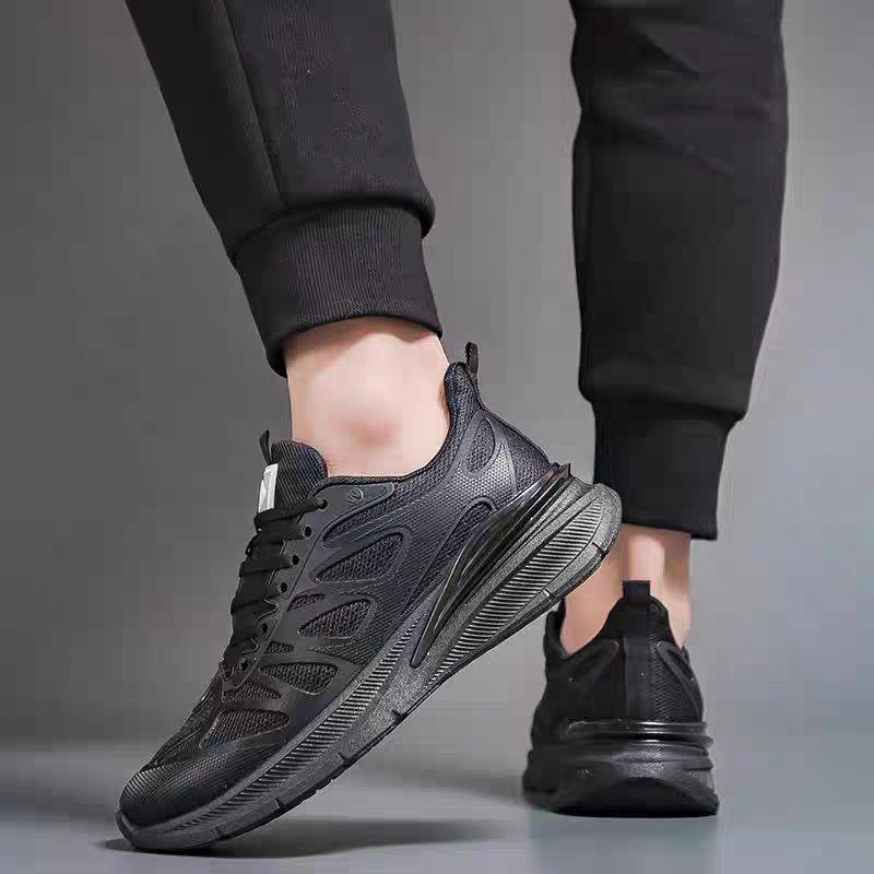 久穿久站不累腳 大尺碼44 女鞋 運動鞋 跑鞋 減震布鞋 休閒運動鞋 網面超輕 防滑 輕便透氣 時尚韓版 F8825M-細節圖4