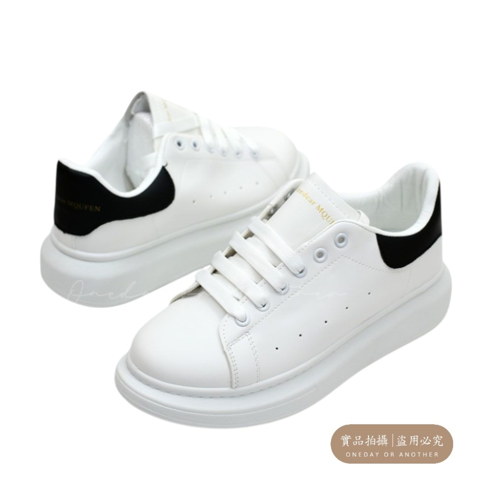 大尺碼情侶鞋 小白鞋 皮革 厚底休閒鞋 增高鞋 男女鞋 情侶鞋 百搭板鞋 6601-5-規格圖11