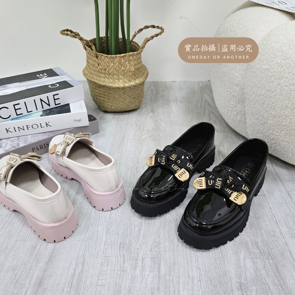 好穿久站 MIT台灣製 加大尺碼 樂福小皮鞋 厚底大粗跟 方頭紳士鞋 復古英倫風 包鞋 厚底鞋 鬆糕底 紳士鞋 3908-細節圖4