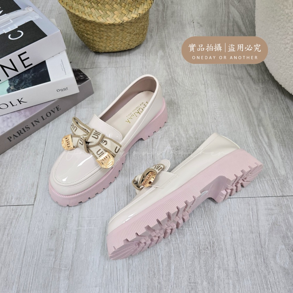 好穿久站 MIT台灣製 加大尺碼 樂福小皮鞋 厚底大粗跟 方頭紳士鞋 復古英倫風 包鞋 厚底鞋 鬆糕底 紳士鞋 3908-細節圖7