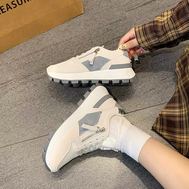 久穿久站不累腳 大尺碼42 女鞋 運動鞋 跑鞋 減震布鞋 休閒運動鞋 網面超輕 防滑 輕便透氣 時尚韓版 G2364-細節圖10