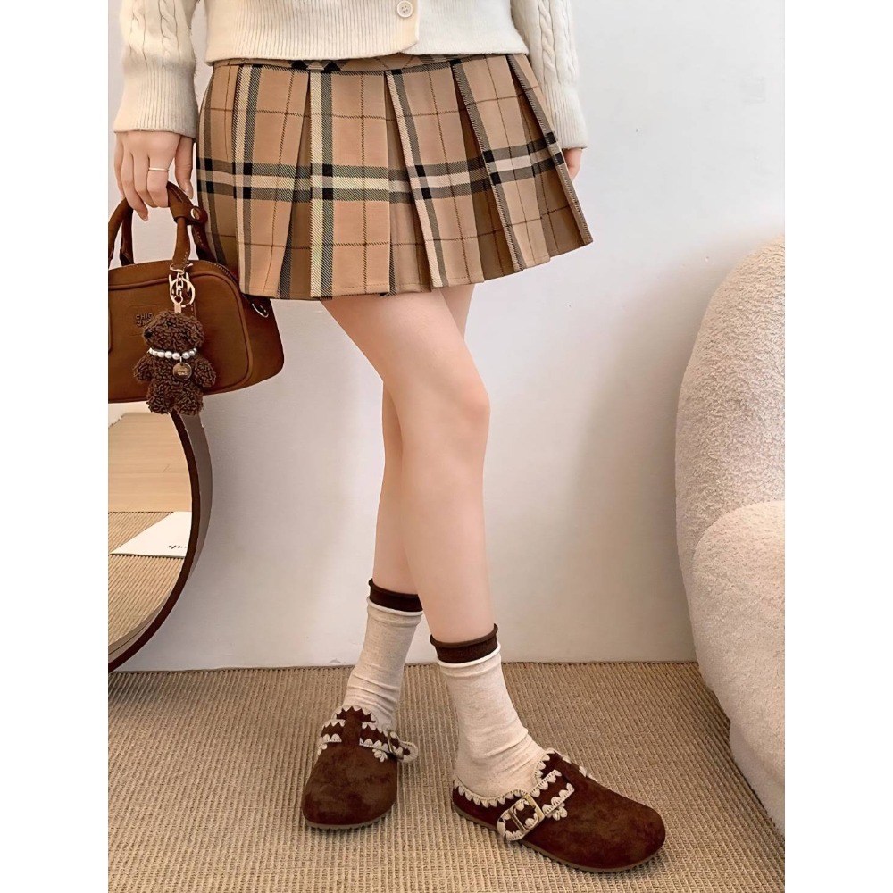 韓國東大門 毛線滾邊絨面勃肯拖鞋 懶人拖 包頭鞋 半包鞋 懶人鞋 半拖 布希鞋 涼鞋 拖鞋女 拖鞋 勃肯鞋 G6640-細節圖6