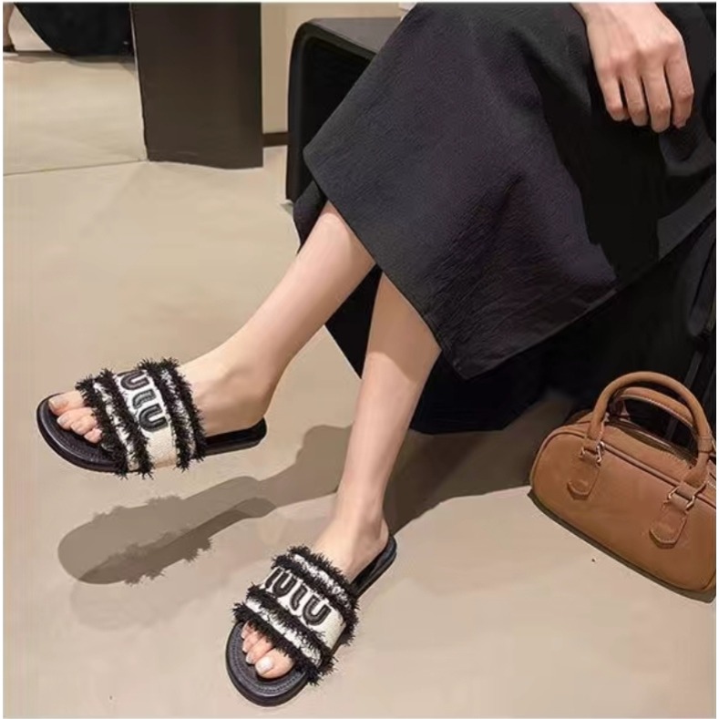 編織拖鞋設計感涼拖 不磨腳超好走 顯瘦百搭 軟底穿起來超舒服 夏季度假穿搭神器質感女拖柔軟不咬腳 日常通勤必備G6089-細節圖5