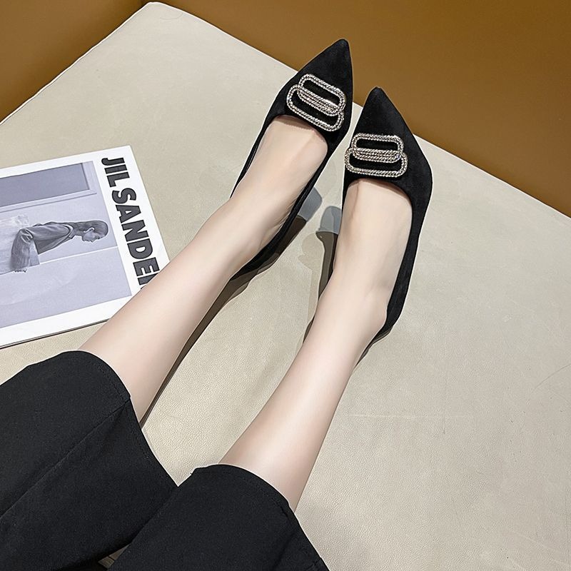 韓國東大門 尖頭跟鞋 瑪麗珍鞋 尖頭包鞋 尖頭跟鞋 低跟鞋 低跟鞋 涼鞋 尖頭鞋 OL 通勤 瑪麗珍鞋 G328-細節圖6