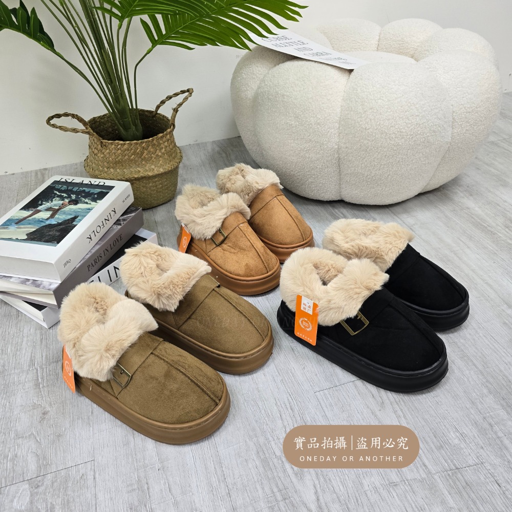 韓國東大門 可愛厚底毛毛雪靴 可愛內刷毛羊羔毛 保暖靴 雪地靴 增高 厚底 短筒 毛毛靴 英倫風 瘦瘦小短靴 F669-細節圖9