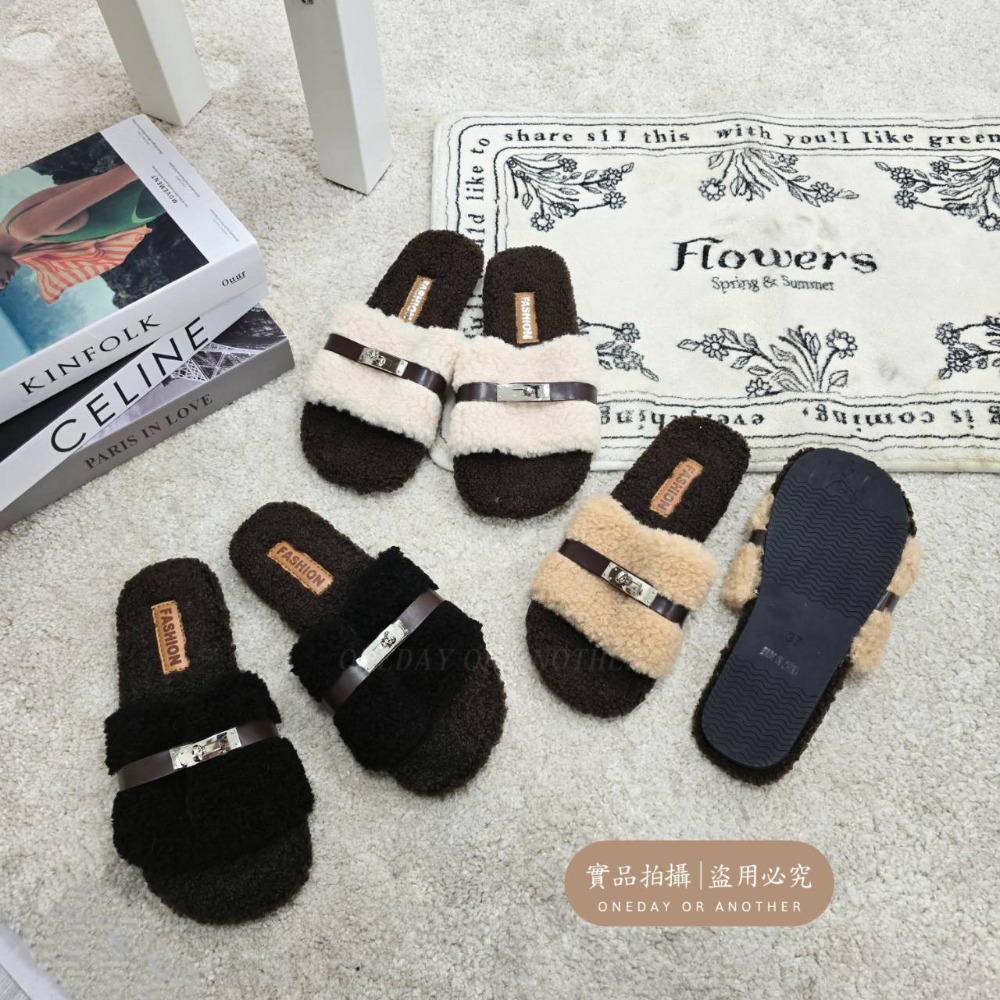 秋冬厚底毛毛拖鞋 毛絨厚底拖鞋 厚底 增高 超好搭韓版毛毛拖鞋 毛絨絨拖鞋 拖鞋 室內鞋 加厚 毛絨鞋 201-細節圖10