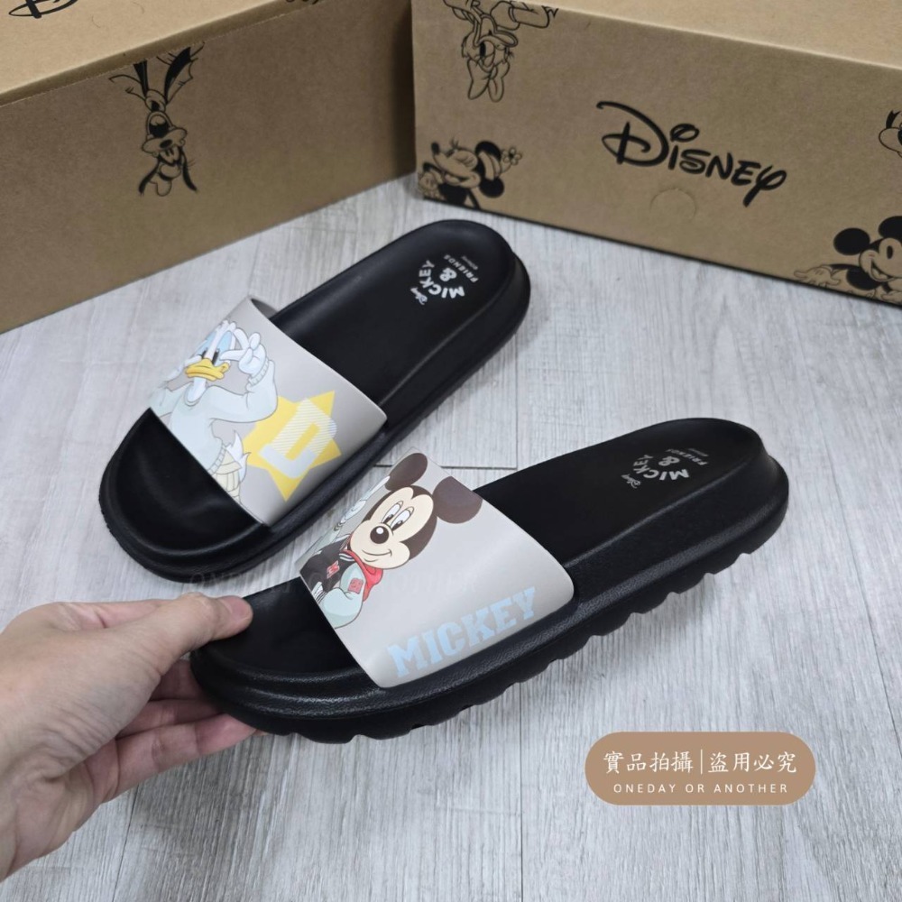 迪士尼正版厚底拖鞋 無毒全防水拖鞋 米奇 輕量 拖鞋 運動拖鞋 厚底拖鞋 拖鞋女外出 女拖鞋 踩屎感拖鞋 147701-細節圖6