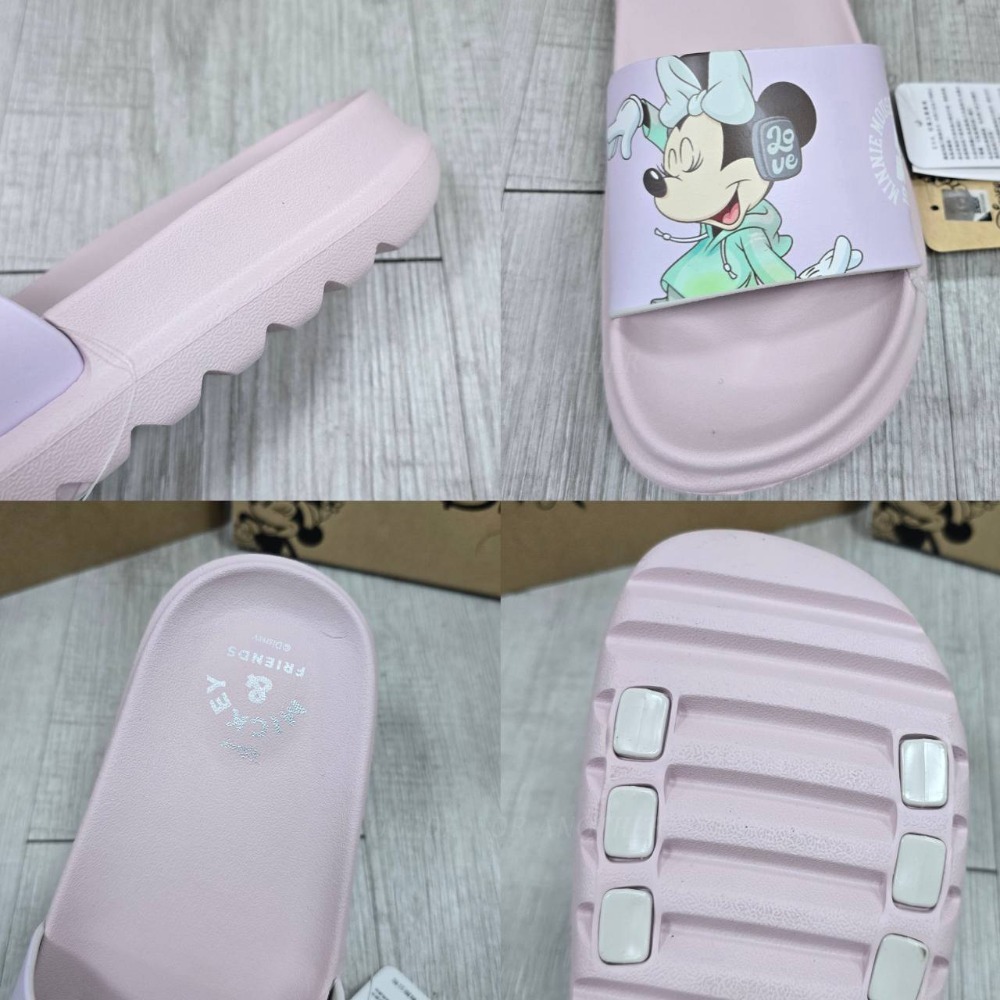 迪士尼正版厚底拖鞋 無毒全防水拖鞋 米奇 輕量 拖鞋 運動拖鞋 厚底拖鞋 拖鞋女外出 女拖鞋 踩屎感拖鞋 147701-細節圖9