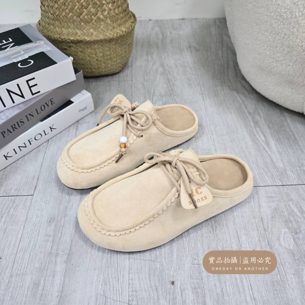 大尺碼44 韓國東大門 厚底勃肯拖鞋 麂皮 保暖拖鞋 厚底拖鞋 居家拖鞋 外穿拖鞋 厚底拖鞋 室內拖鞋 家居拖鞋BK61-規格圖11