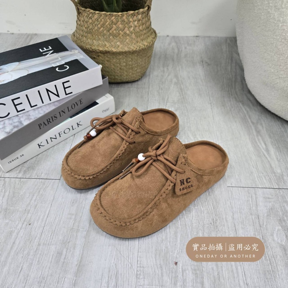 大尺碼44 韓國東大門 厚底勃肯拖鞋 麂皮 保暖拖鞋 厚底拖鞋 居家拖鞋 外穿拖鞋 厚底拖鞋 室內拖鞋 家居拖鞋BK61-規格圖11