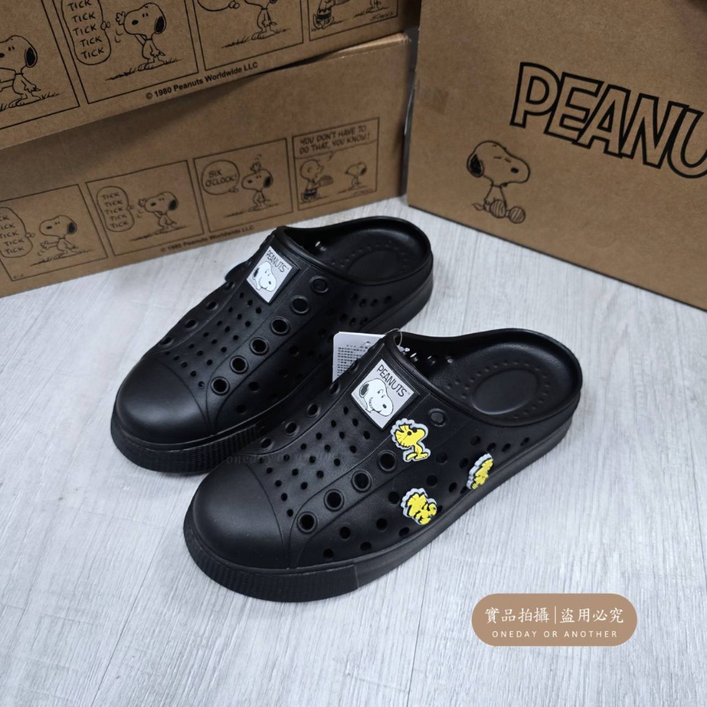 可愛立體飾釦厚底洞洞鞋 史努比 台灣製 防水鞋 雨天必備 排水鞋 洞洞鞋 懶人鞋 防水洞洞鞋 快速穿脫 S2599-規格圖6