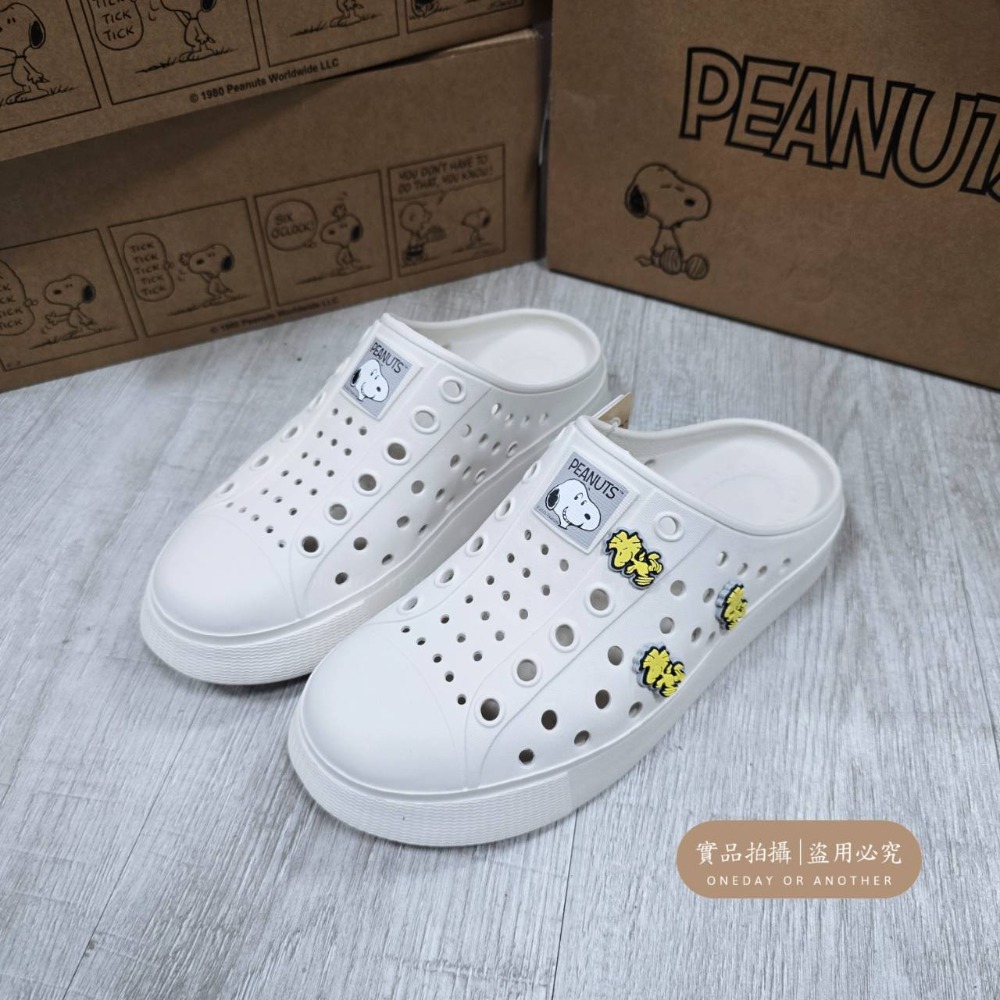 可愛立體飾釦厚底洞洞鞋 史努比 台灣製 防水鞋 雨天必備 排水鞋 洞洞鞋 懶人鞋 防水洞洞鞋 快速穿脫 S2599-規格圖6