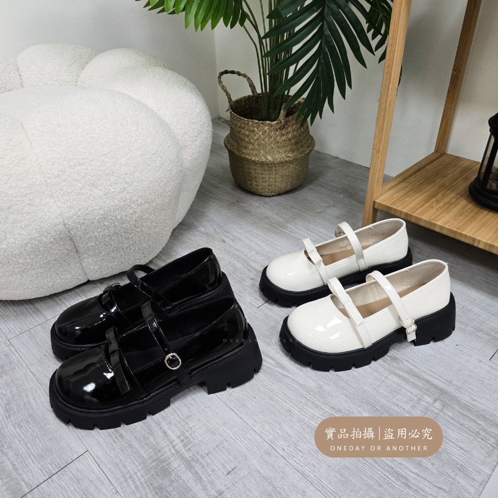 韓國甜美蝴蝶結兩條帶瑪麗珍鞋 一字扣 瑪麗珍鞋 包頭鞋 娃娃鞋 繫帶瑪莉珍鞋 低跟娃娃鞋 牛津鞋 休閒鞋 單鞋 3310-細節圖9
