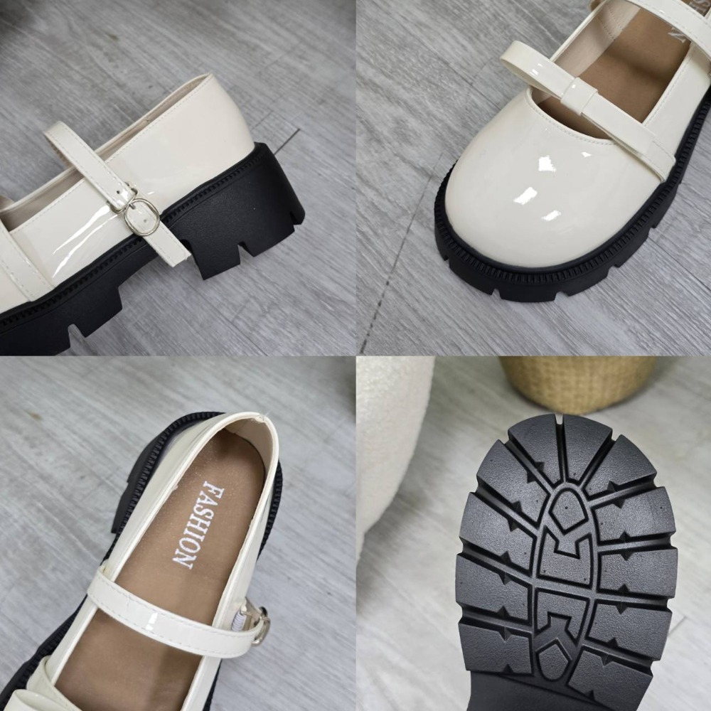 韓國甜美蝴蝶結兩條帶瑪麗珍鞋 一字扣 瑪麗珍鞋 包頭鞋 娃娃鞋 繫帶瑪莉珍鞋 低跟娃娃鞋 牛津鞋 休閒鞋 單鞋 3310-細節圖11