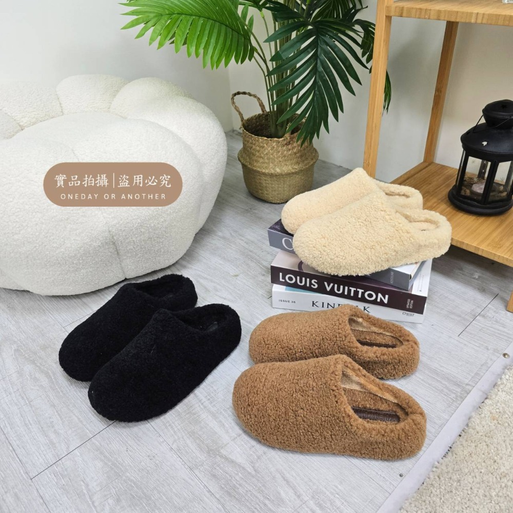 韓國東大門 厚底勃肯羊羔毛毛拖鞋 加絨加厚雪地靴 舒適保暖 毛絨拖鞋 雪靴拖鞋 外穿拖鞋 厚底拖鞋 家居拖鞋 TK912-細節圖9