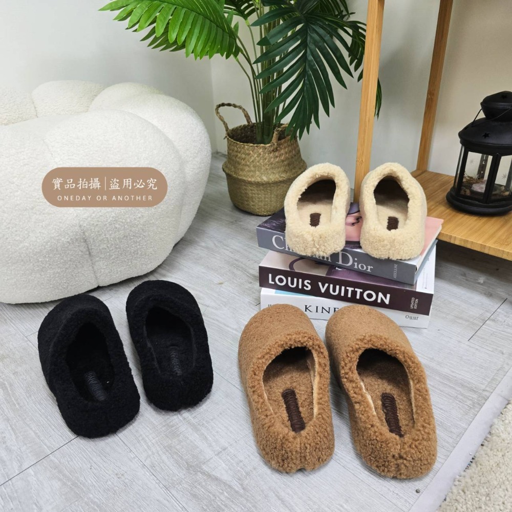 韓國東大門 厚底勃肯羊羔毛毛拖鞋 加絨加厚雪地靴 舒適保暖 毛絨拖鞋 雪靴拖鞋 外穿拖鞋 厚底拖鞋 家居拖鞋 TK912-細節圖10