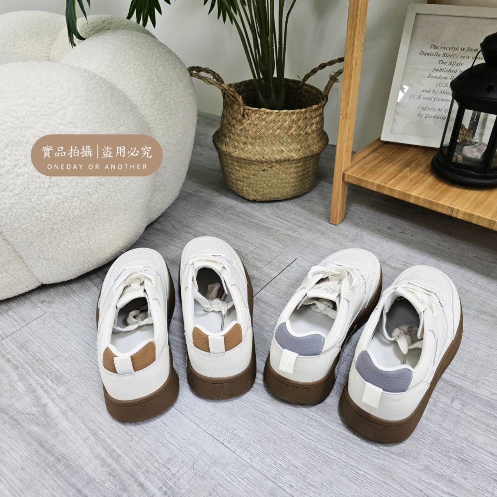 防潑水♥️韓版皮革小白鞋 輕量 白鞋 白球鞋 增高鞋 平底鞋 休閒鞋 布鞋 白布鞋 懶人鞋 學生鞋 8575-細節圖9