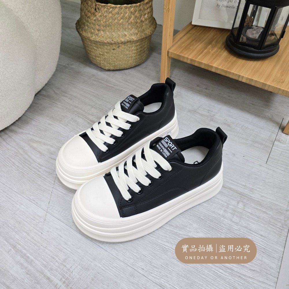 防潑水♥️韓版皮革小白鞋 輕量 白鞋 白球鞋 增高鞋 平底鞋 休閒鞋 布鞋 白布鞋 懶人鞋 學生鞋 L25-規格圖11