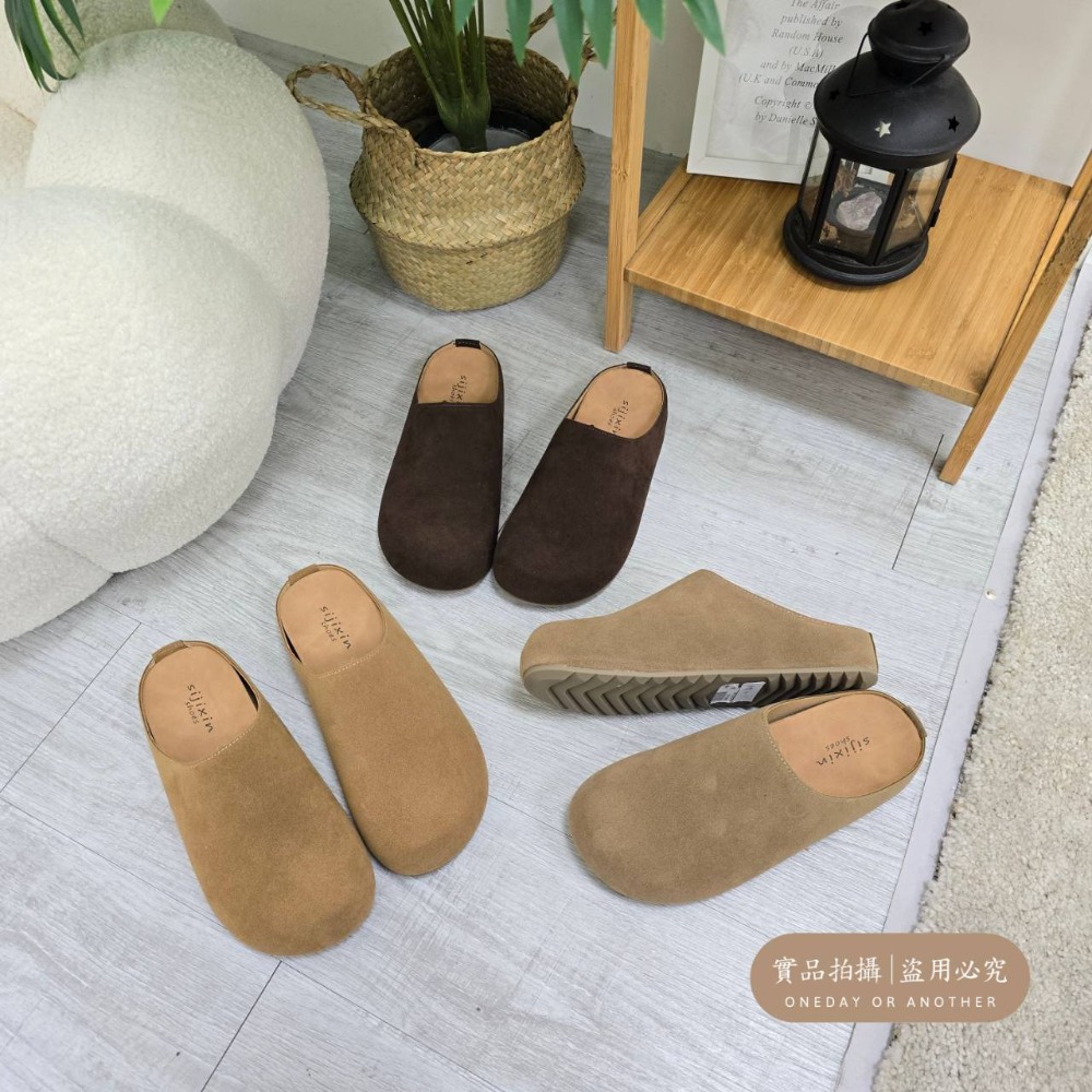 韓國同款 前包後空 穆勒鞋 懶人鞋 半拖鞋 懶人拖鞋 包頭拖鞋 半包鞋 樂福鞋 外穿拖鞋 厚底拖鞋 家居拖鞋 7501-細節圖8
